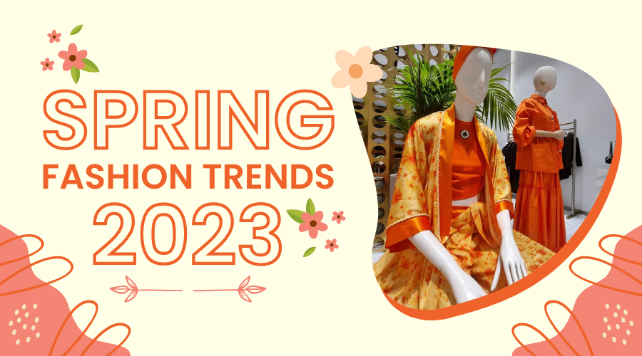 Spring Fashion Trends: bold colors and flowy silhouettes