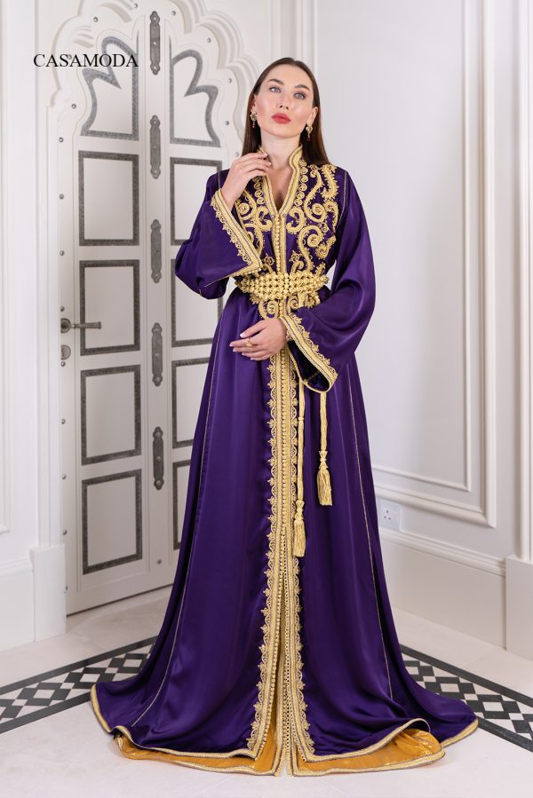 Purple Moroccan Caftan